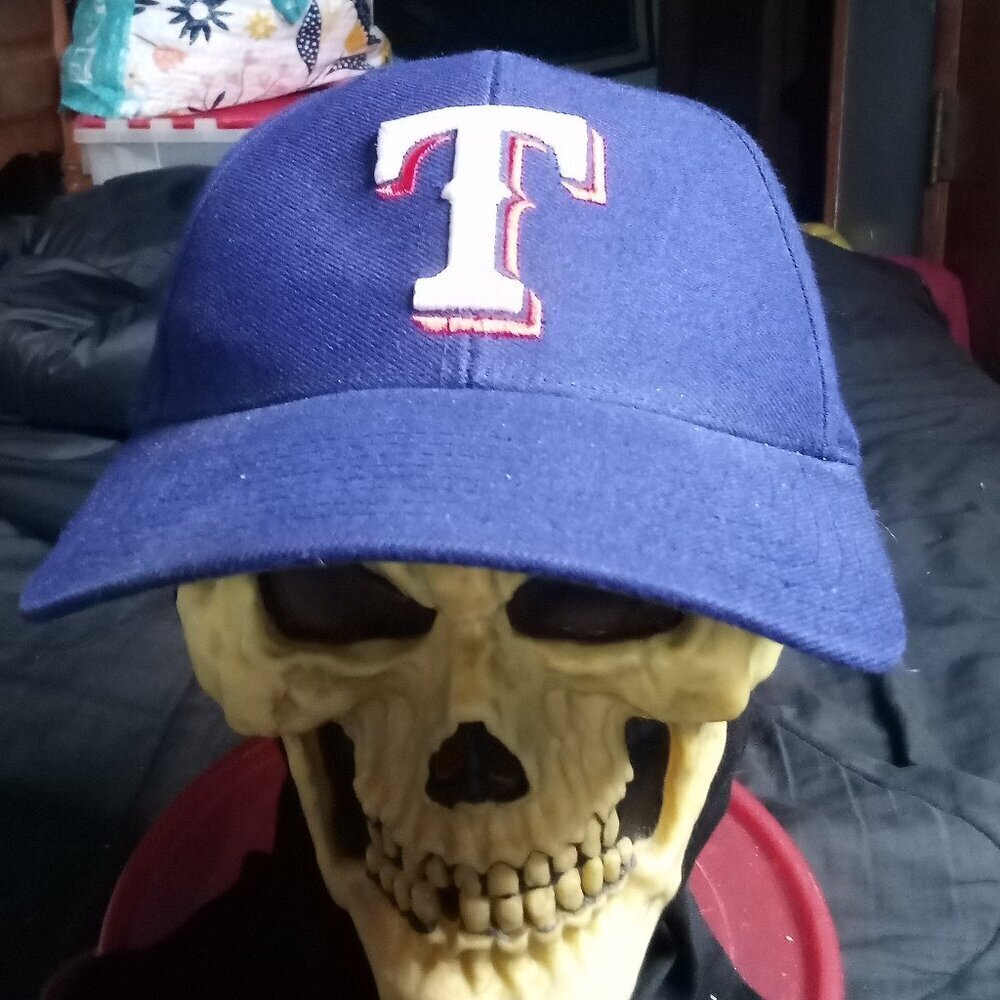 Vintage Twins Texas Rangers Snap Hat Cap Wool Blend